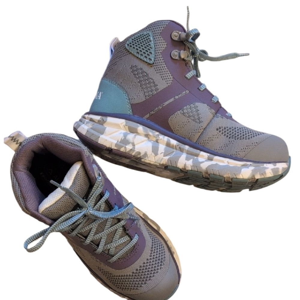 NEW Carolina Work Boot Lytning 1.9 Composite Toe Oil Slip Resistant Purple 7.5